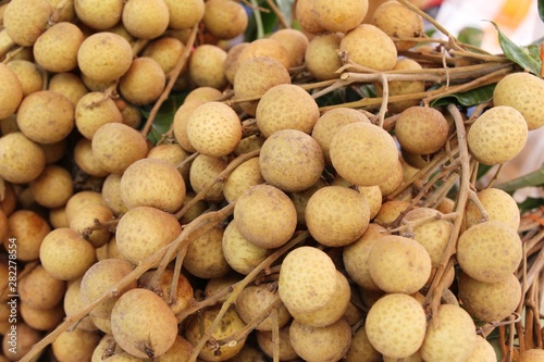 longan delicious  Thai fruit at street food