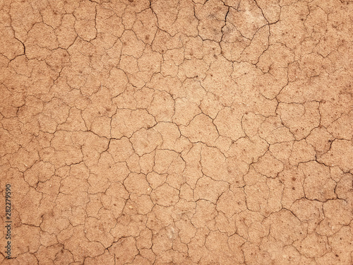 The ground has cracks in the top view for the background