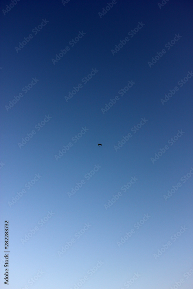 Parachuting at Playa del Ingles