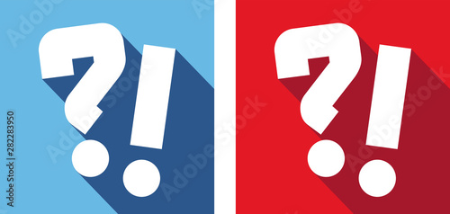 Point d'interrogation et d'exclamation