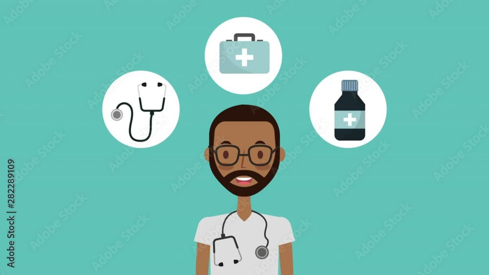 professional doctor medical character animation professional doctor medical character animation