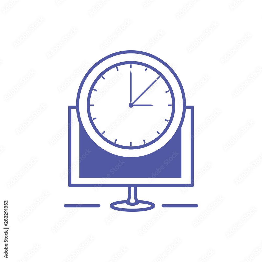 time clock watch with monitor computer time clock watch with monitor computer
