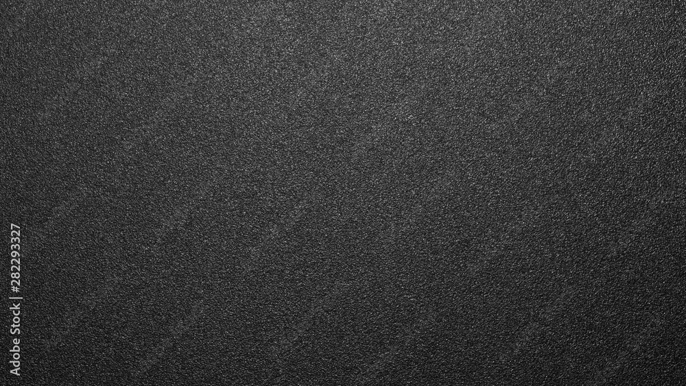 Texture of black matte plastic.Black and white matte background.The  background is black rough plastic. Stock Photo | Adobe Stock