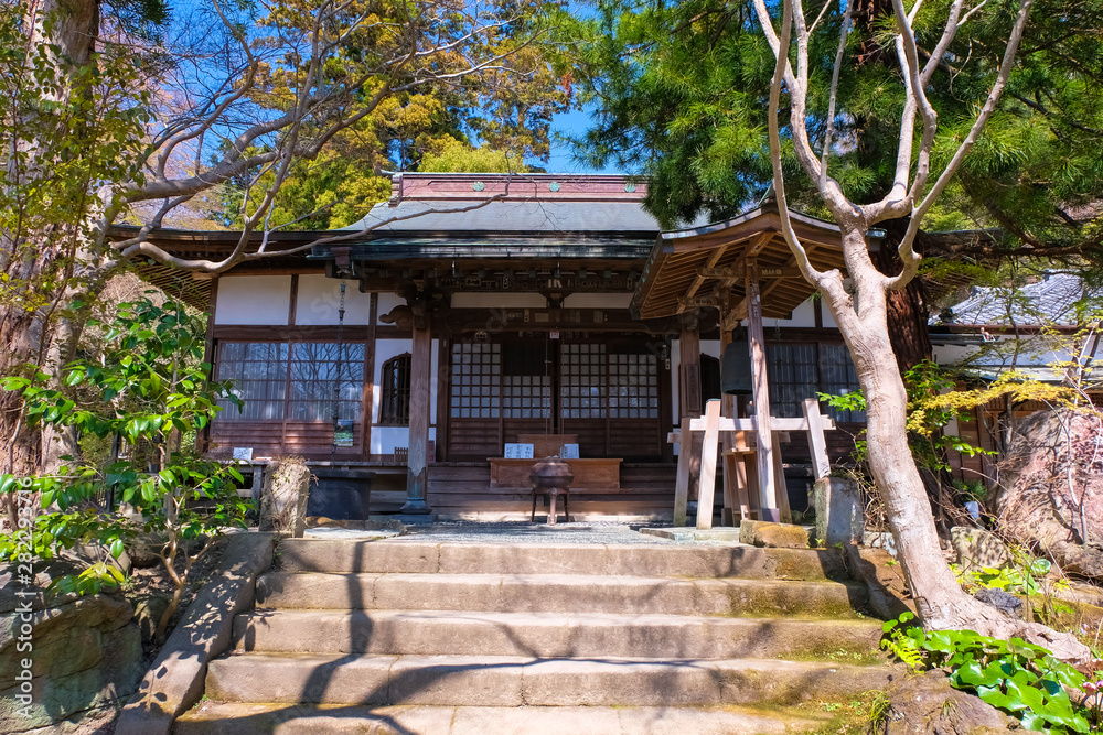 Naklejka premium 鎌倉 覚園寺 愛染堂