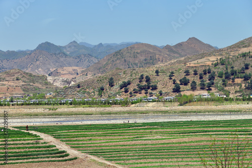North Korea countryside landscape