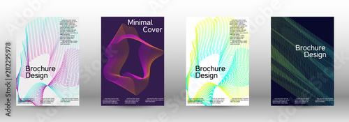 Cover design template set 