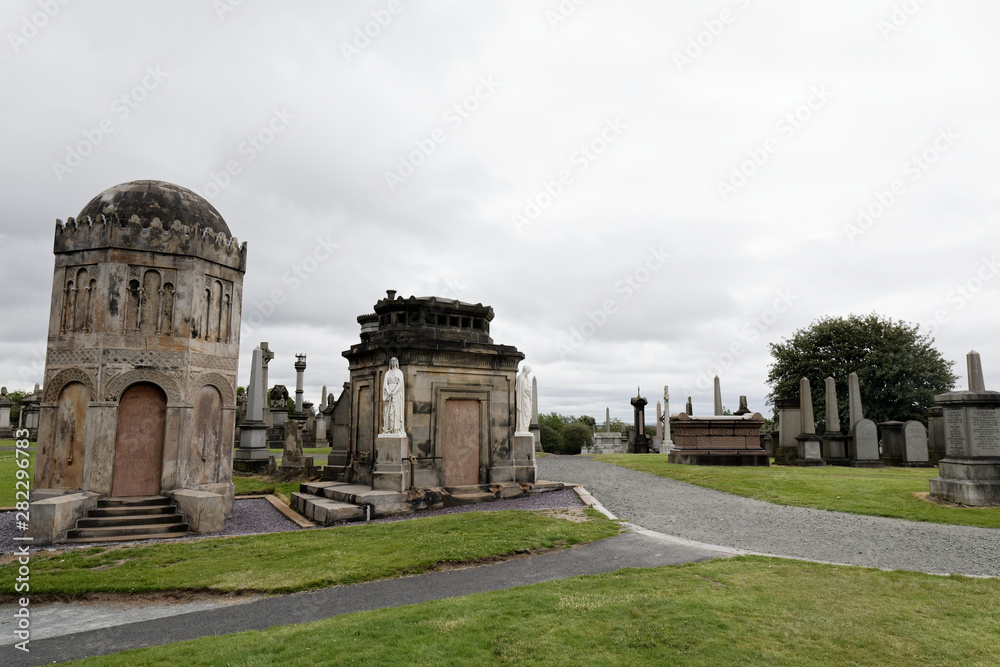 Glasgow Necropolis - Glasgow, Scotland, UK