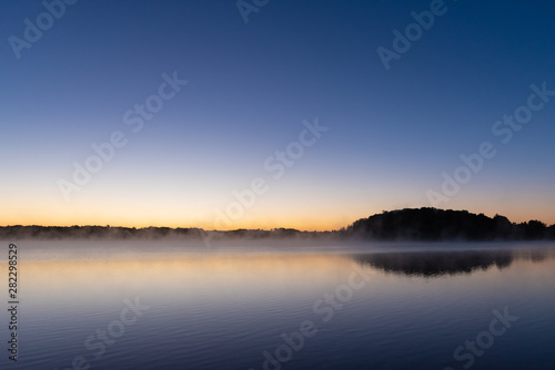 Sunrise Fog on the Lake © SugaredLemons