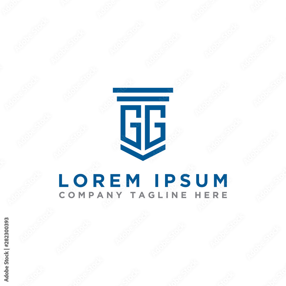 Inspiring company logo designs from the initial letters of the GG logo icon. -Vectors Inspiring company logo designs from the initial letters of the GG logo icon. -Vectors