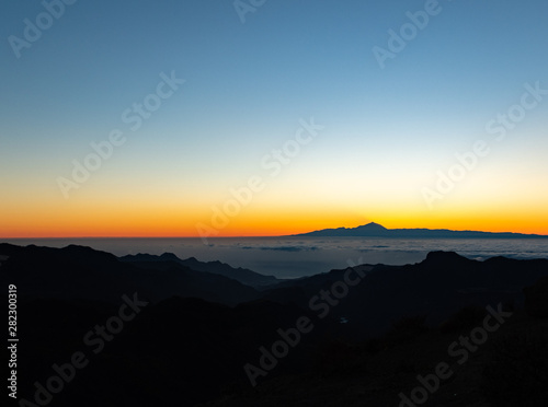 Sunset Teide