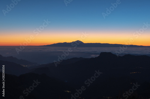 Teide and clouds