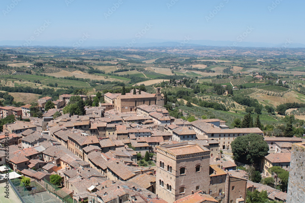 San Gimignano from the Torre Grossa