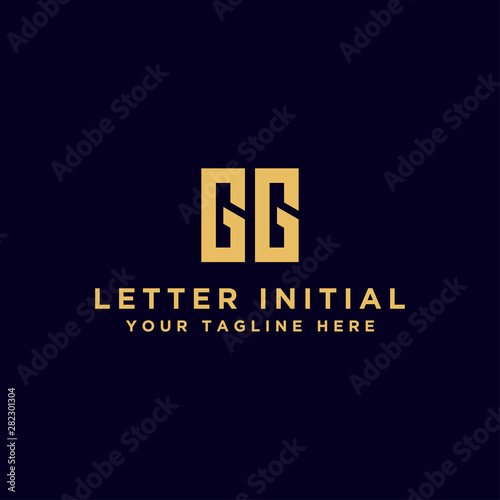 Inspiring company logo designs from the initial letters of the GG logo icon. -Vectors