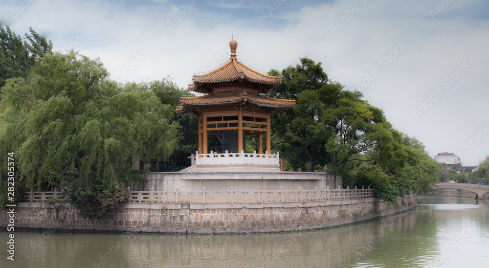 Tempelpagode in Shanghai