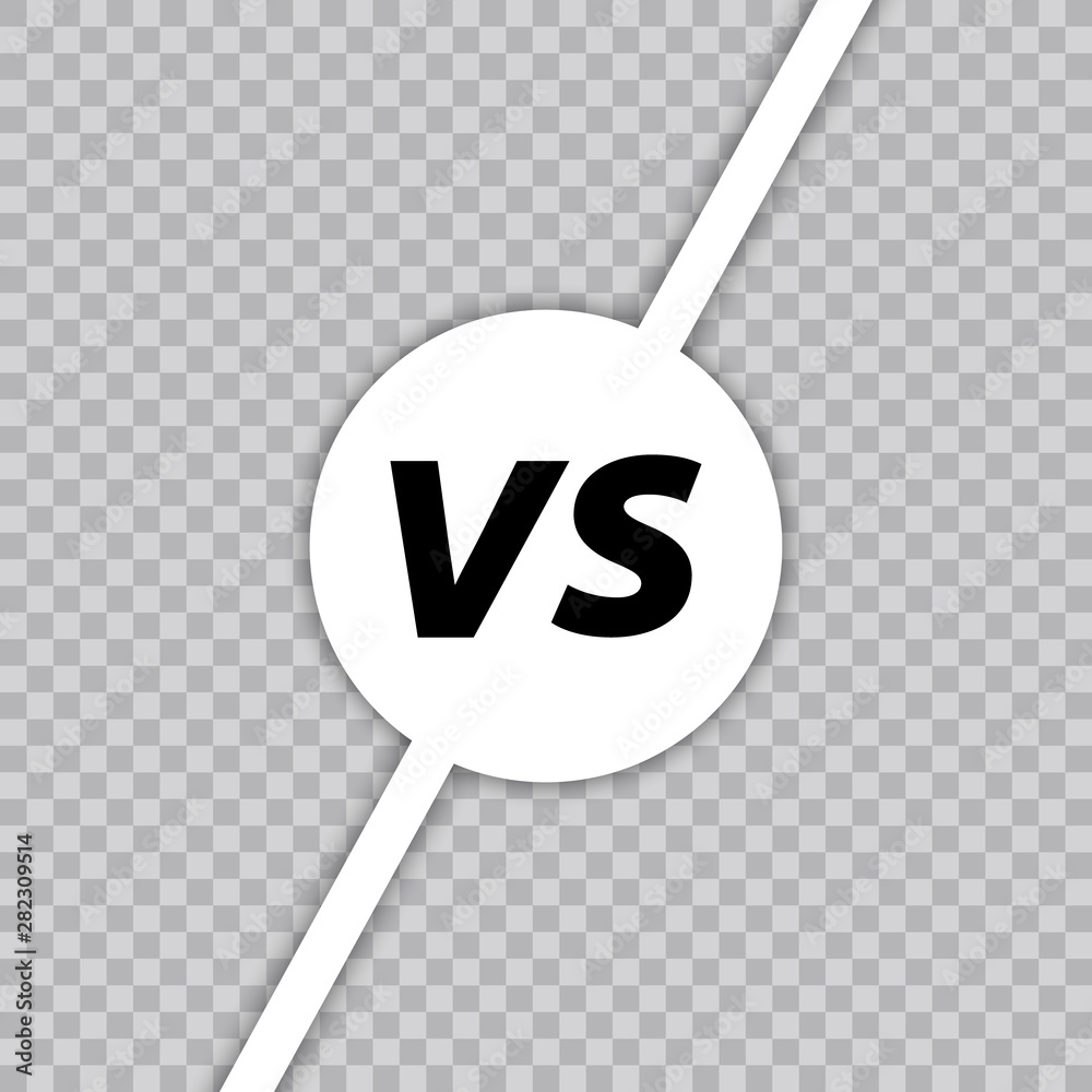 Versus Clipart Transparent Background, Versus Vs Transparent Background For  Battle, Line, Color, Letter PNG Image For Free Download