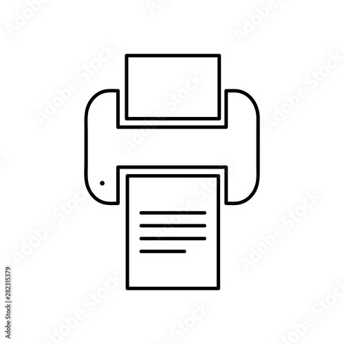 Vászonkép Pinter icon vector