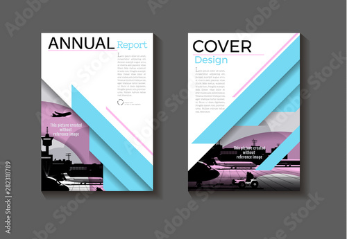 blue and pink cover background modern design modern book cover Brochure cover  template,annual report, magazine and flyer layout Vector a4