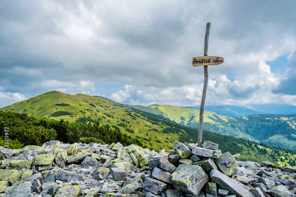 Fototapeta premium Prasiva peak, Low Tatras, Slovakia