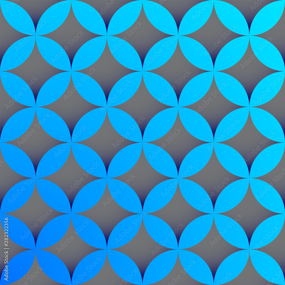 Fototapeta premium colorful seamless floral pattern. abstract vector background