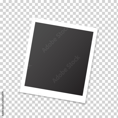  Template photo design, vector illustration