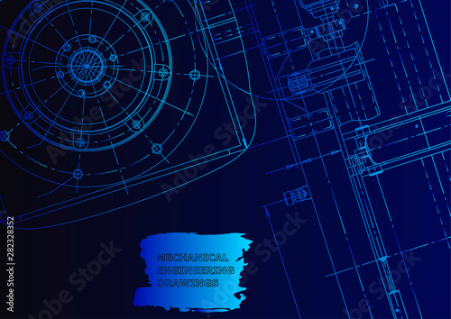 Vector engineering illustration