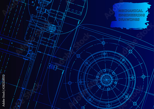 Vector engineering illustration