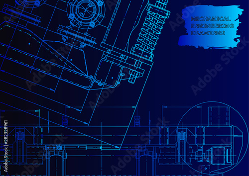 Vector engineering illustration