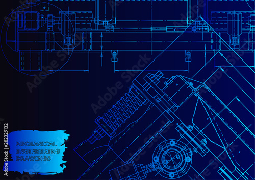 Vector engineering illustration