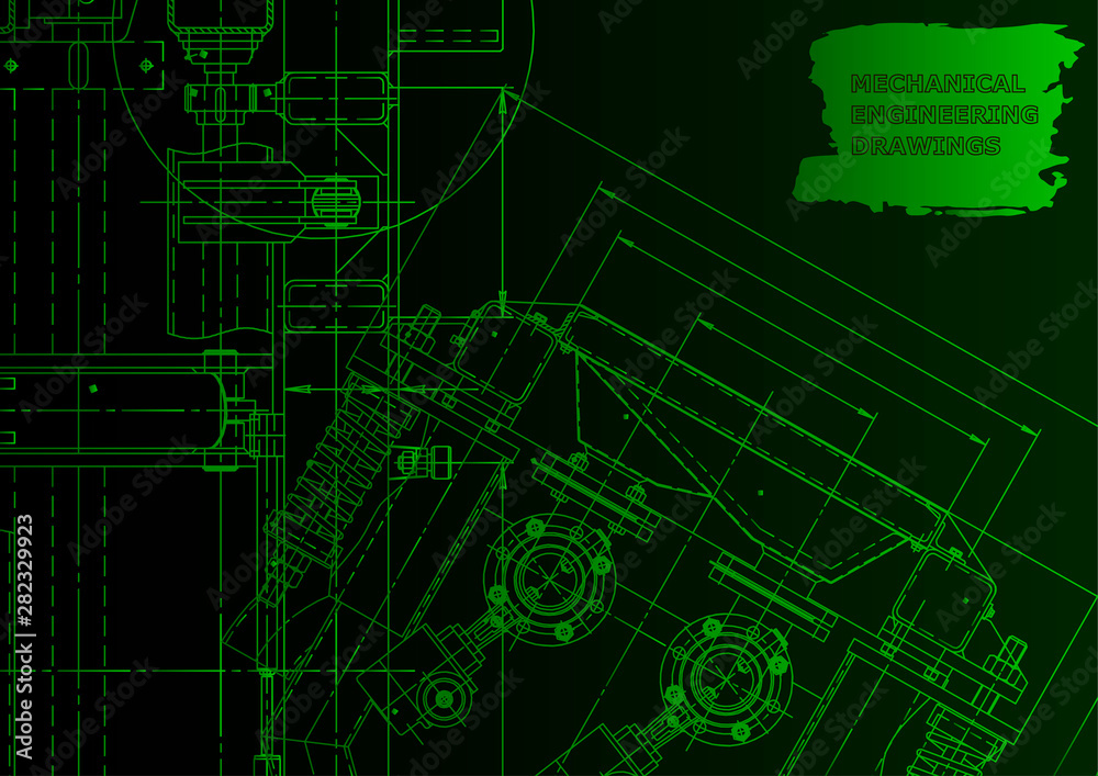 Vector engineering illustration