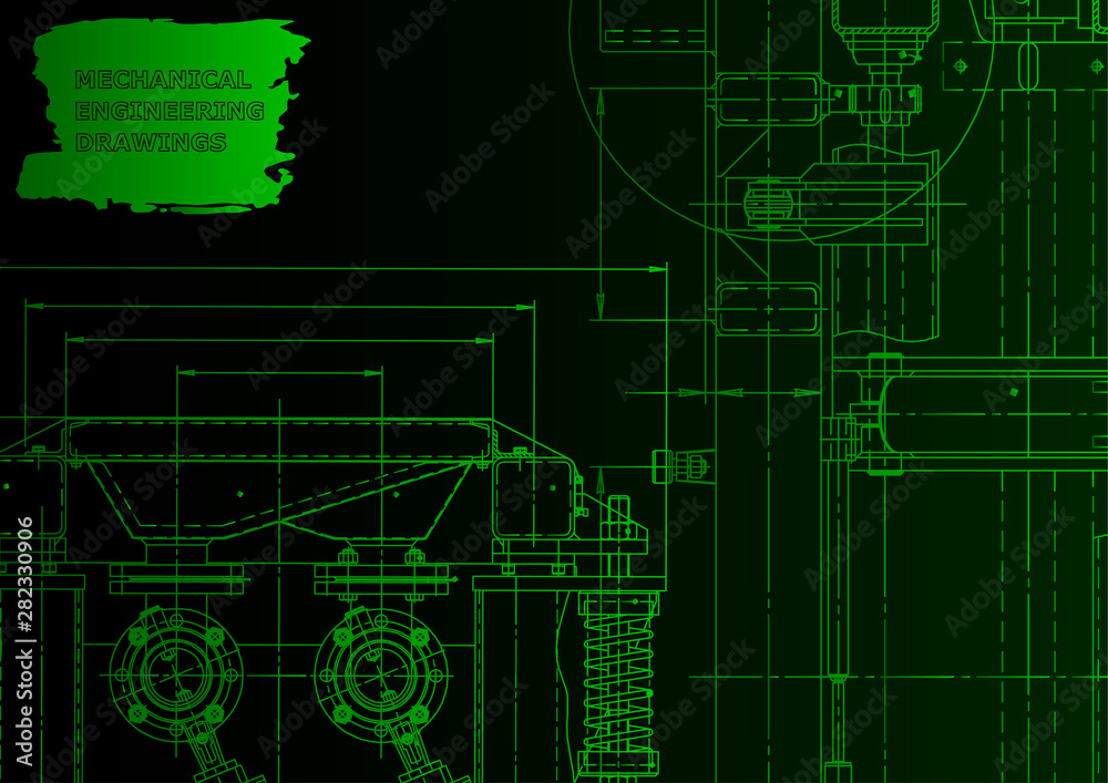 Vector engineering illustration