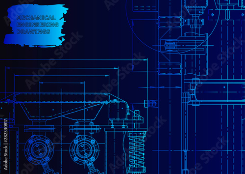 Vector engineering illustration