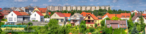 Trabantenstadt von Veszprem, einer Stadt in Ugarn photo