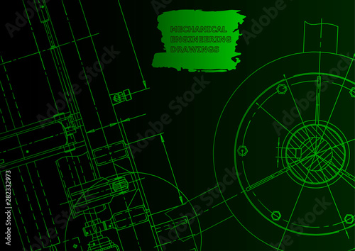 Vector engineering illustration