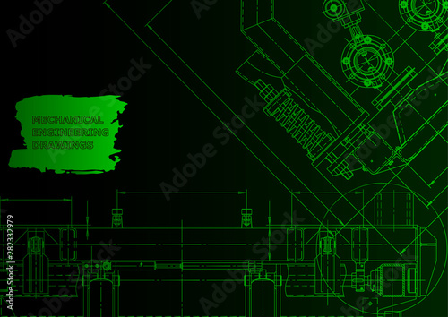 Vector engineering illustration