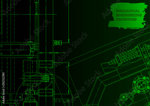 Vector engineering illustration