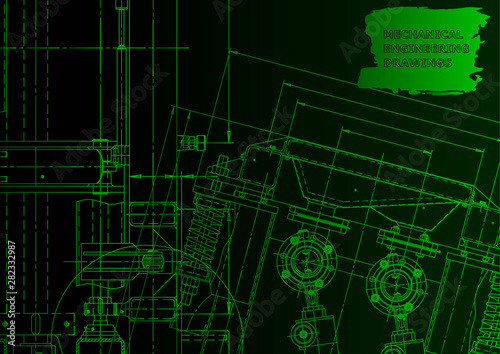Vector engineering illustration