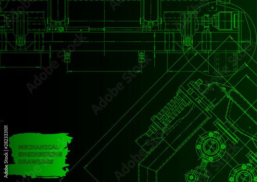 Vector engineering illustration