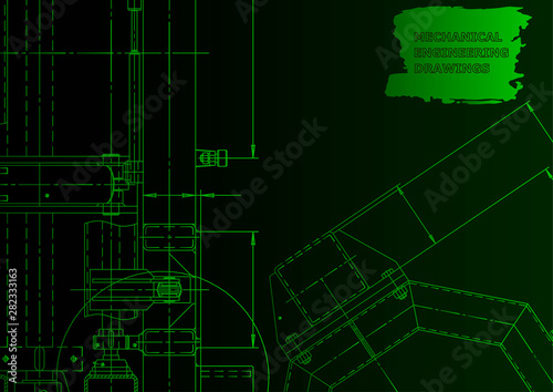 Vector engineering illustration