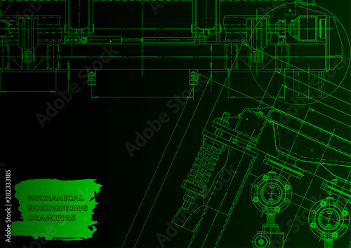 Vector engineering illustration