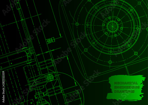 Vector engineering illustration