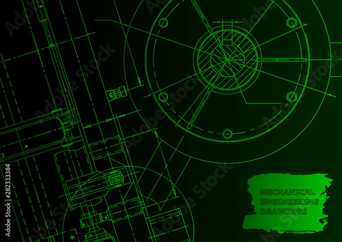 Vector engineering illustration