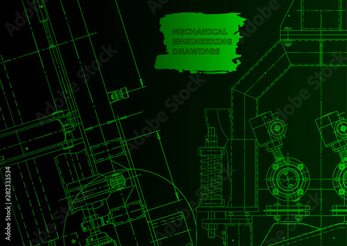 Vector engineering illustration