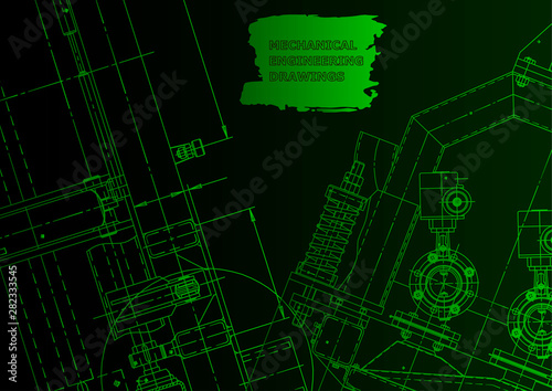 Vector engineering illustration
