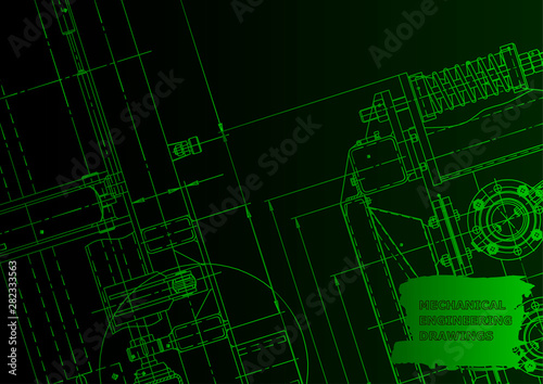 Vector engineering illustration