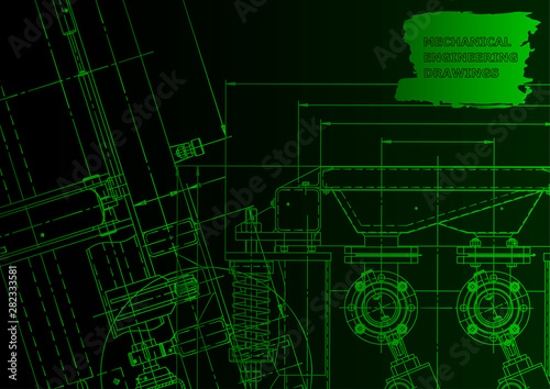 Vector engineering illustration