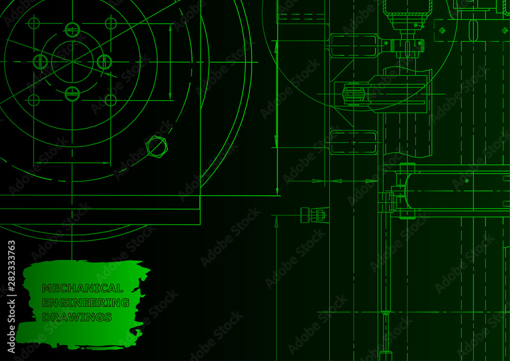 Vector engineering illustration
