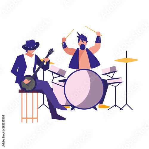 people musicians concert event design
