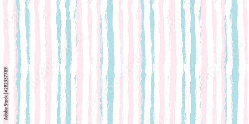 Seamless original pattern. Vector abstract hand drawing with stripes of acrylic paints and brushes