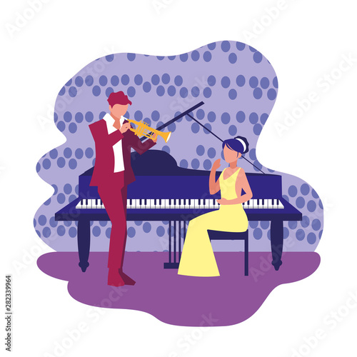 people musicians concert event design