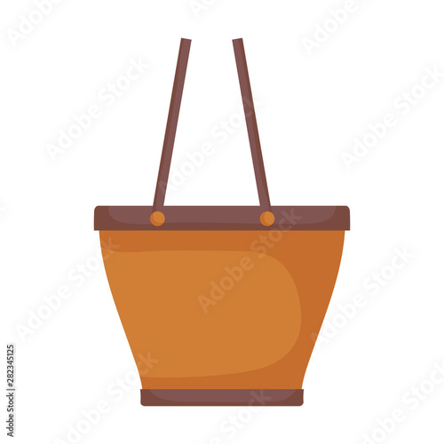 Isolated picnic basket design vector illustration